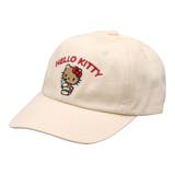 3.キティ(ベージュ) | 日焼けキティ キャップ キティちゃん | 99HeadwearShop【WOMEN】