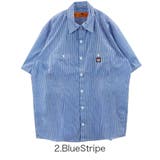 2.BlueStripe | 【日本企画】レッドキャップ シャツ メンズ | 99HeadwearShop