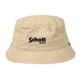 2.Beige | ショット バケットハット Schott | 99HeadwearShop【WOMEN】