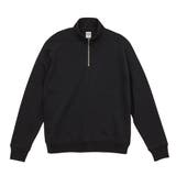1.Black | ユナイテッドアスレ ハーフジップ スウェット | 99HeadwearShop