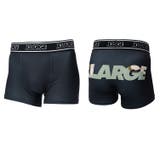 6.カモロゴ[ブラック] | XLARGE ボクサーパンツ メンズ | 99HeadwearShop