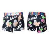 5.キノコ＆バード[ブラック] | XLARGE ボクサーパンツ メンズ | 99HeadwearShop