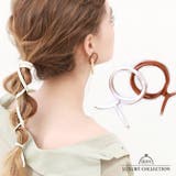 ワイヤーポニー ヘアゴム リボン | 9am jewelry&accessory | 詳細画像1