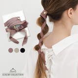 ポニーフック ヘアカフス ワイヤー リボン ヘアアクセサリー ヘアゴム | 9am jewelry&accessory | 詳細画像1