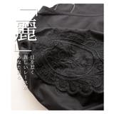 花刺繍レースのぽわん袖トップス ブラック ブラウス | Sawa a la mode | 詳細画像5