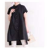 後ろ草花刺繍のふんわりコットンシャツチュニック レディース ファッション | Sawa a la mode | 詳細画像3