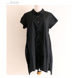 後ろ草花刺繍のふんわりコットンシャツチュニック レディース ファッション | Sawa a la mode | 詳細画像21