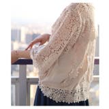 華やかなデコルテ花刺繍トップス。トップス シャツ カットソー | Sawa a la mode | 詳細画像14