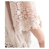 華やかなデコルテ花刺繍トップス。トップス シャツ カットソー | Sawa a la mode | 詳細画像15