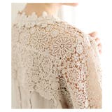 華やかなデコルテ花刺繍トップス。トップス シャツ カットソー | Sawa a la mode | 詳細画像21