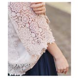 華やかなデコルテ花刺繍トップス。トップス シャツ カットソー | Sawa a la mode | 詳細画像22