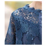 華やかなデコルテ花刺繍トップス。トップス シャツ カットソー | Sawa a la mode | 詳細画像12