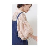 花模様のぽわん袖シースルートップス レディース ファッション | Sawa a la mode | 詳細画像11