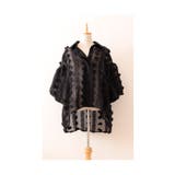 花模様のぽわん袖シースルートップス レディース ファッション | Sawa a la mode | 詳細画像12