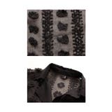 花模様のぽわん袖シースルートップス レディース ファッション | Sawa a la mode | 詳細画像18