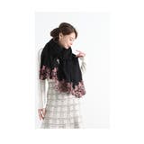 花刺繍レース流れる上質ストール レディース ファッション | Sawa a la mode | 詳細画像27 