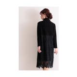 花レース切り替えのハイネックワンピース レディース ファッション | Sawa a la mode | 詳細画像8