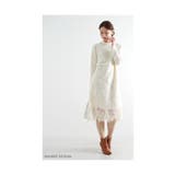 花レース切り替えのハイネックワンピース レディース ファッション | Sawa a la mode | 詳細画像10