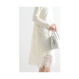 花レース切り替えのハイネックワンピース レディース ファッション | Sawa a la mode | 詳細画像12