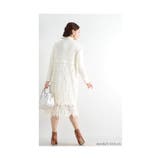 花レース切り替えのハイネックワンピース レディース ファッション | Sawa a la mode | 詳細画像13