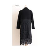 花レース切り替えのハイネックワンピース レディース ファッション | Sawa a la mode | 詳細画像17