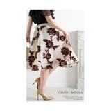リボン刺繍の花模様フレアAラインスカート レディース ファッション | Sawa a la mode | 詳細画像15