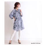 涼やかに咲く刺繍で魅せる。トップス シャツ 柄物 | Sawa a la mode | 詳細画像12
