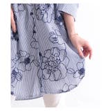 涼やかに咲く刺繍で魅せる。トップス シャツ 柄物 | Sawa a la mode | 詳細画像14