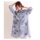 涼やかに咲く刺繍で魅せる。トップス シャツ 柄物 | Sawa a la mode | 詳細画像20