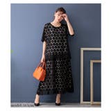 レトロドットレースのフレアスカート レディース ファッション | Sawa a la mode | 詳細画像12