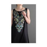エスニック模様のマキシワンピース レディース ワンピース | Sawa a la mode | 詳細画像11