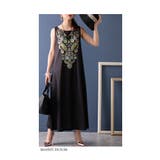エスニック模様のマキシワンピース レディース ワンピース | Sawa a la mode | 詳細画像13