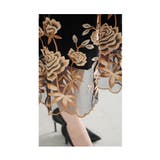 煌くバラ咲く異素材ドッキングワンピース レディース ワンピース | Sawa a la mode | 詳細画像8