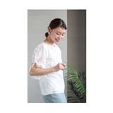 まあるいチュール連なる繊細な花レーストップス レディース ファッション | Sawa a la mode | 詳細画像18