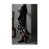 大人のとろみ花柄ドッキングワンピ レディース ファッション | Sawa a la mode | 詳細画像3