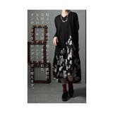 大人のとろみ花柄ドッキングワンピ レディース ファッション | Sawa a la mode | 詳細画像6