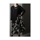 大人のとろみ花柄ドッキングワンピ レディース ファッション | Sawa a la mode | 詳細画像8