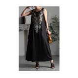 エスニック模様のマキシワンピース レディース ワンピース | Sawa a la mode | 詳細画像3