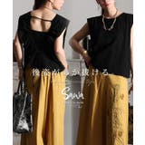 後ろ姿が垢抜けるバックリボンブラウス レディース ファッション | Sawa a la mode | 詳細画像1 