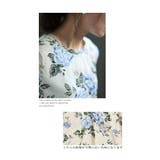 風になびくフリル袖の花柄ブラウス トップス レディース | Sawa a la mode | 詳細画像19