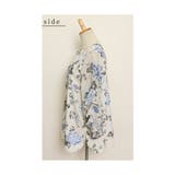 風になびくフリル袖の花柄ブラウス トップス レディース | Sawa a la mode | 詳細画像26