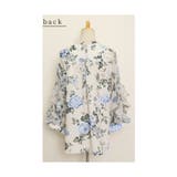 風になびくフリル袖の花柄ブラウス トップス レディース | Sawa a la mode | 詳細画像27