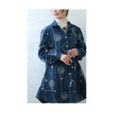 幾何学なお花模様のコーデュロイシャツ レディース ファッション | Sawa a la mode | 詳細画像26 