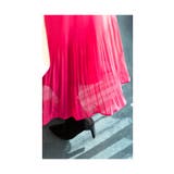 シフォンなのに暖かい裏フリースプリーツスカート レディース ファッション | Sawa a la mode | 詳細画像23