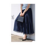 ふわりと風に舞うシフォンが重なるワイドパンツ レディース ファッション | Sawa a la mode | 詳細画像23