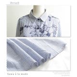 涼やかに咲く刺繍で魅せる。トップス シャツ 柄物 | Sawa a la mode | 詳細画像6
