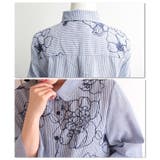 涼やかに咲く刺繍で魅せる。トップス シャツ 柄物 | Sawa a la mode | 詳細画像19