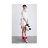袖を彩る刺繍レースの軽やかフレアチュニック レディース ファッション | Sawa a la mode | 詳細画像12