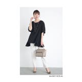 袖を彩る刺繍レースの軽やかフレアチュニック レディース ファッション | Sawa a la mode | 詳細画像15