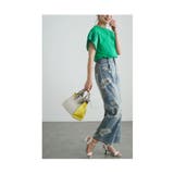 優しげなお花プリントの主役級デニムロングパンツ レディース ファッション | Sawa a la mode | 詳細画像14